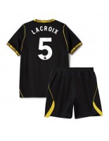 Chelsea Maxence Lacroix #5 Venkovní dres pro děti 2026-27 Krátký Rukáv (+ trenýrky)